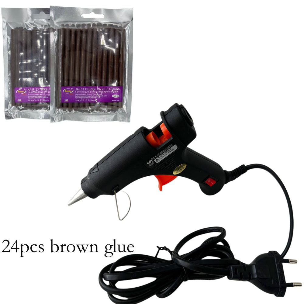 Glue Gun Hair - Hot Melt Glue Gun DIY Heat