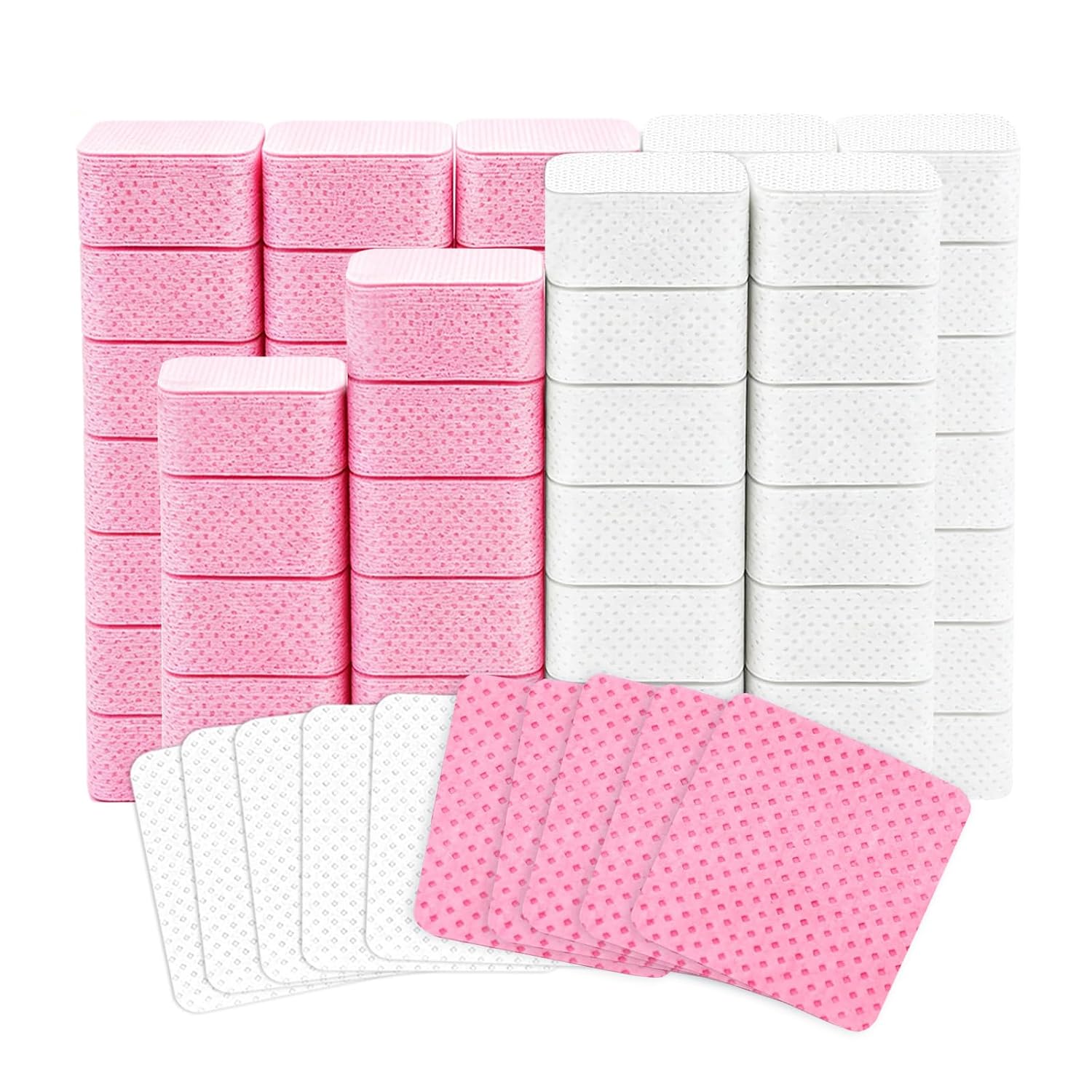 Hair Care Gel - 50PCS Lint-free Nail Polish Remover Napkin