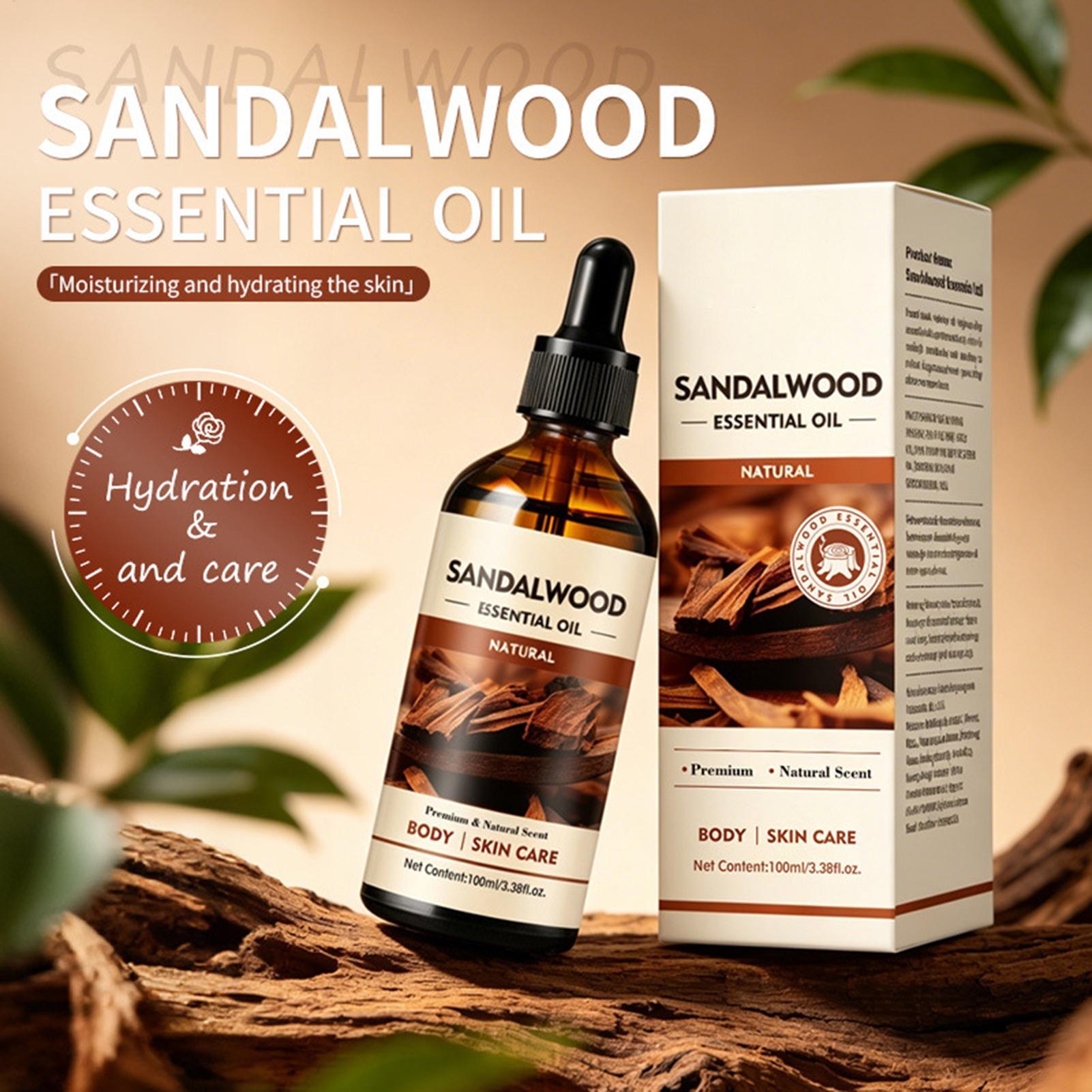 Hair Care Natur - Sandalwood Fragrance Oil 100ml Natural Aromatherapy