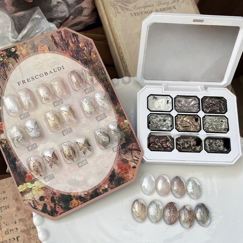 9 Grid Solid Nail Polish, Meta - Hair Care Gel review and price