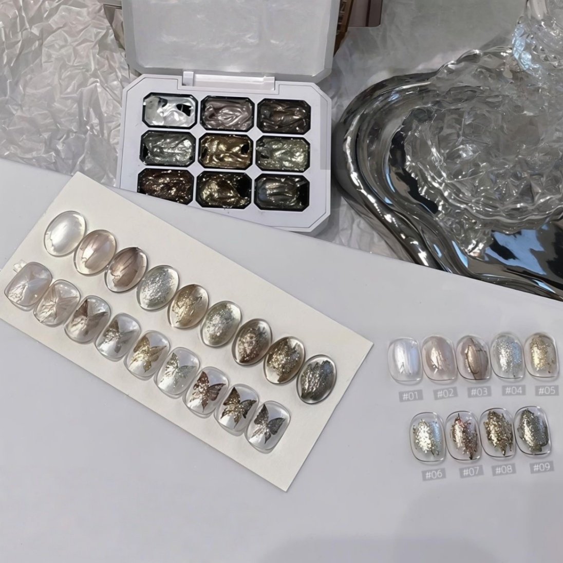 9 Grid Solid Nail Polish, Meta - Hair Care Gel review and price