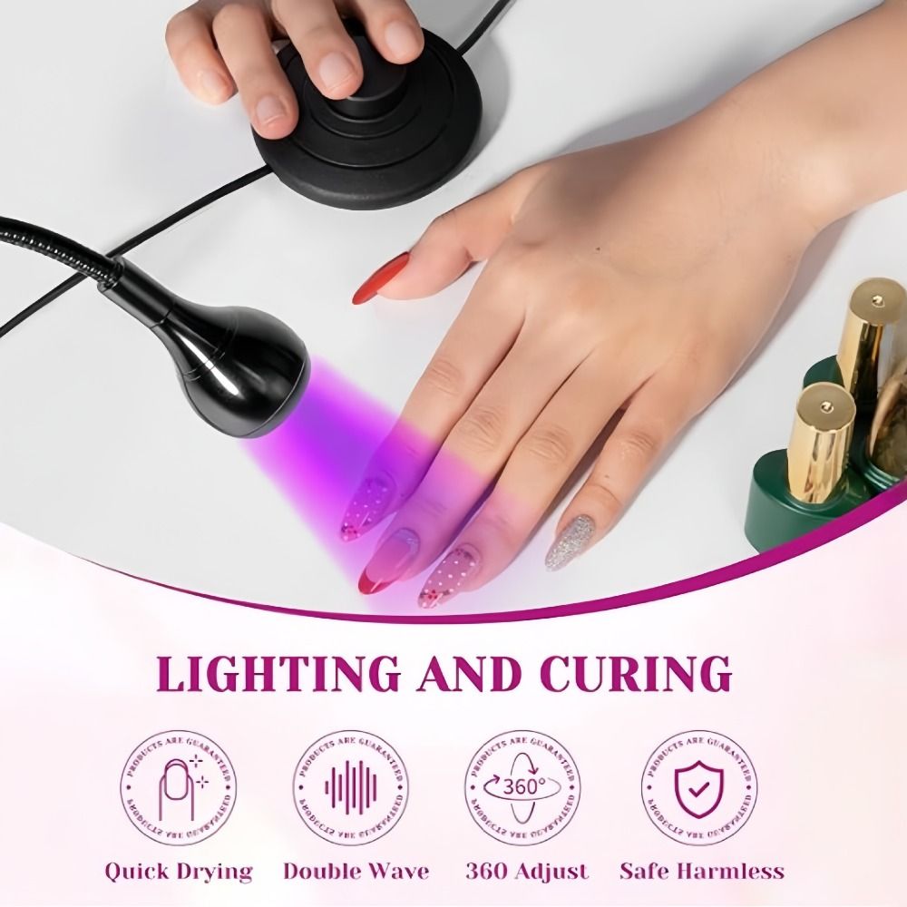 5W/3W UV Led Nail Lamp Foot Pe - Hair Care Gel review and price