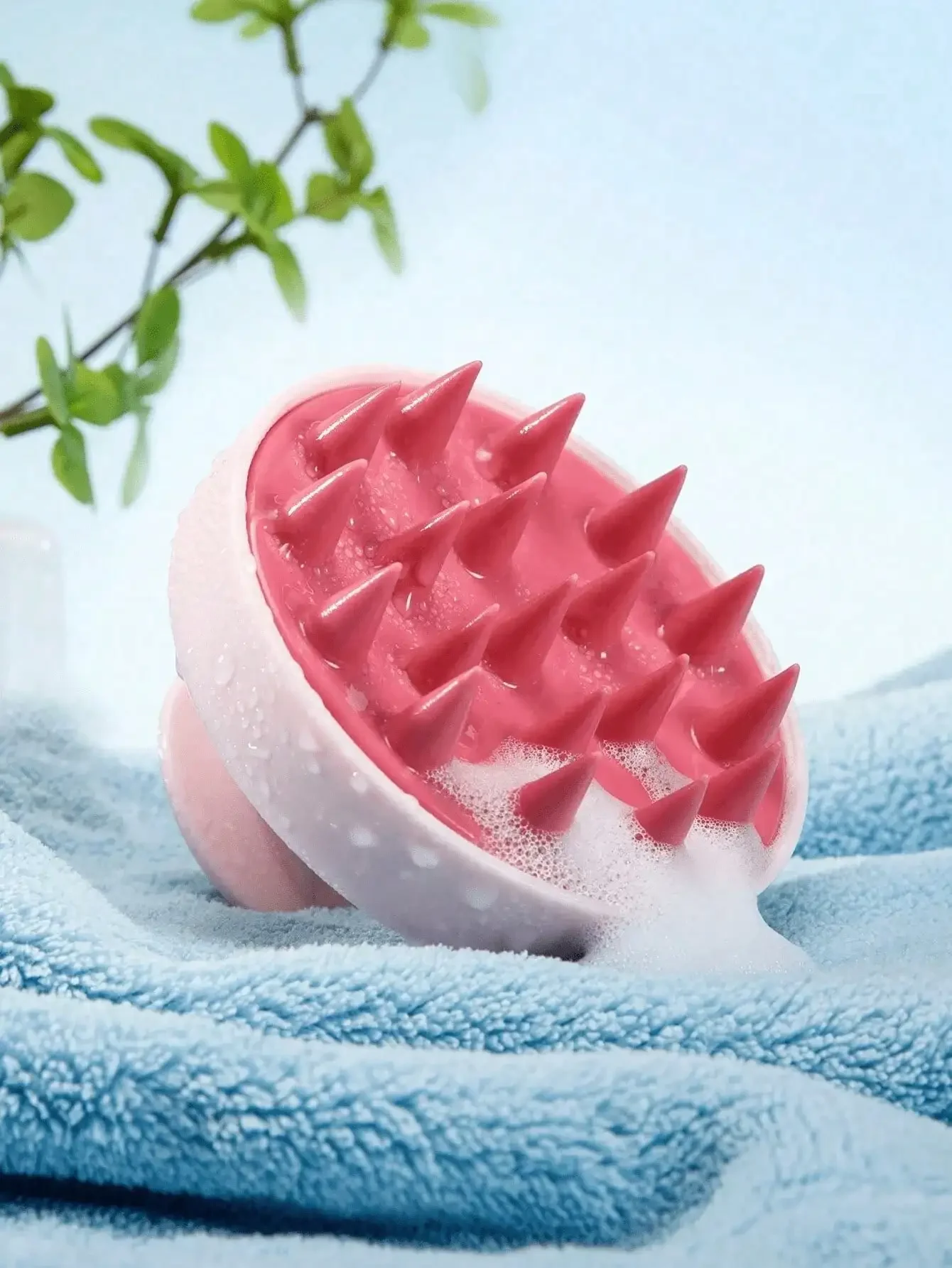1pc Soft Silicone Scalp Massag - Hair Care Curly Hair review and price