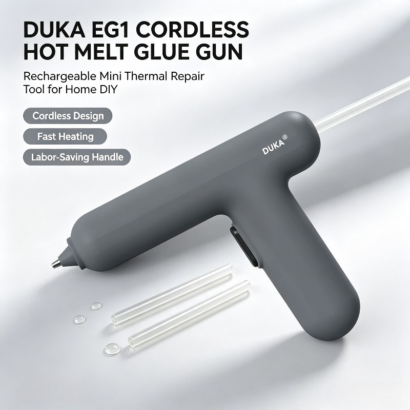 DUKA EG1 Electric Hot Melt Glu - Glue Gun Hair review and price