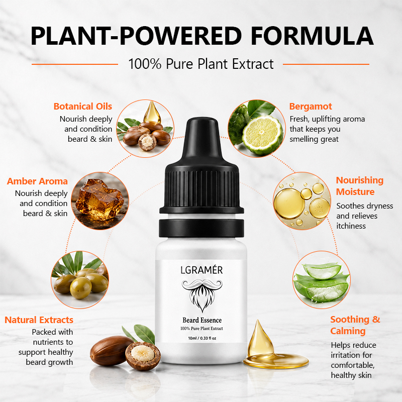 Men's Beard Growth Serum Nouri - Hair Care Natur review and price