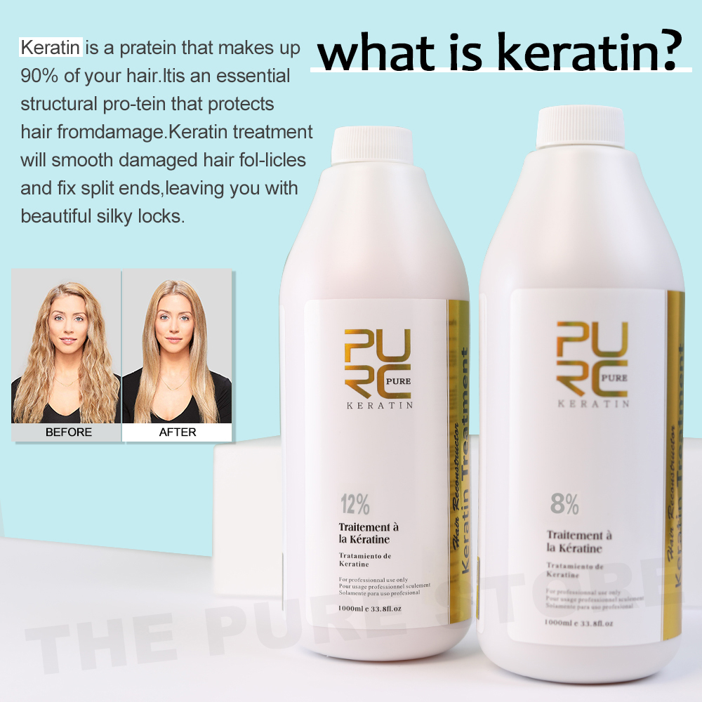 PURC 8% Keratin Smoothing Trea - Hair Care Keratin Treatment review and price