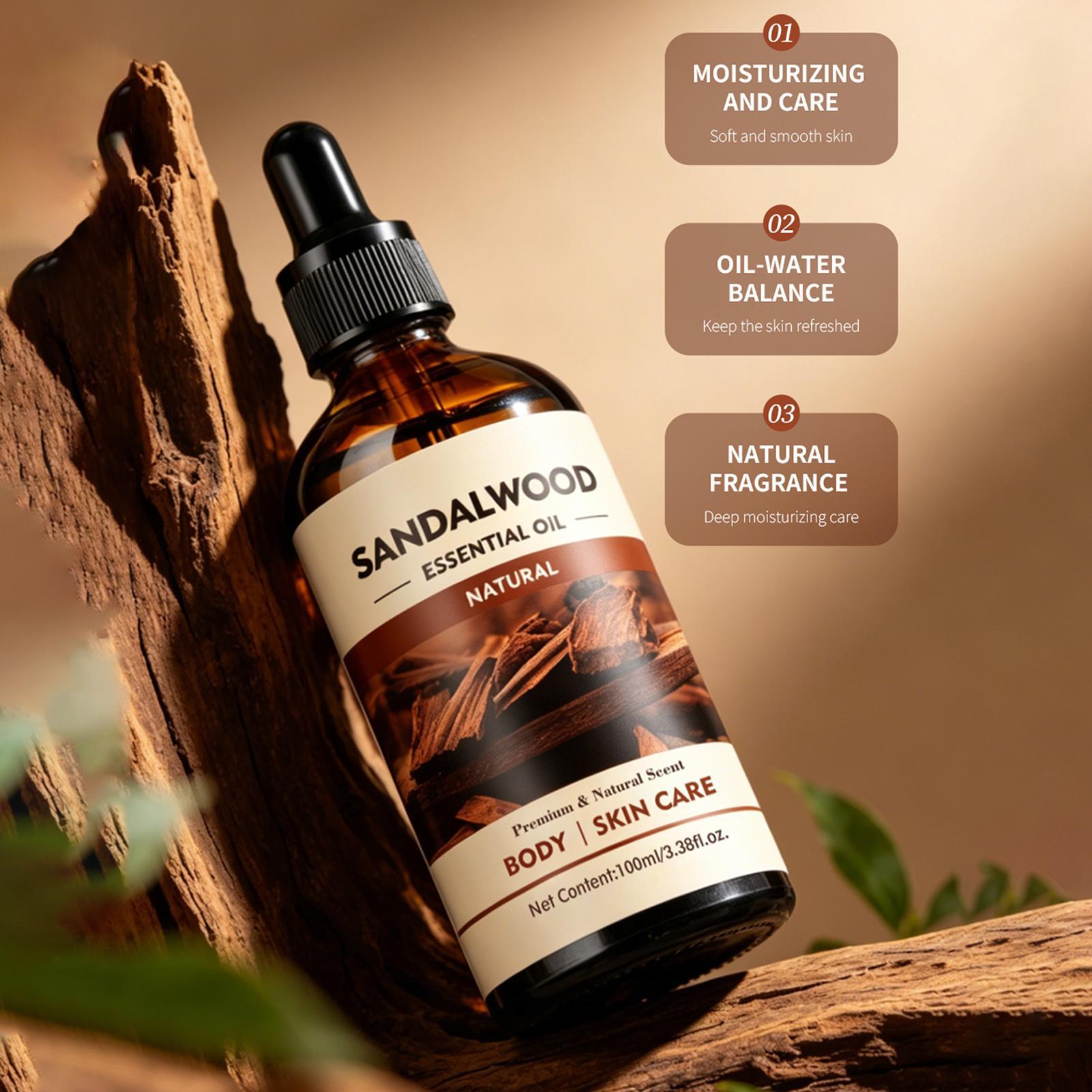 Sandalwood Fragrance Oil 100ml - Hair Care Natur review and price