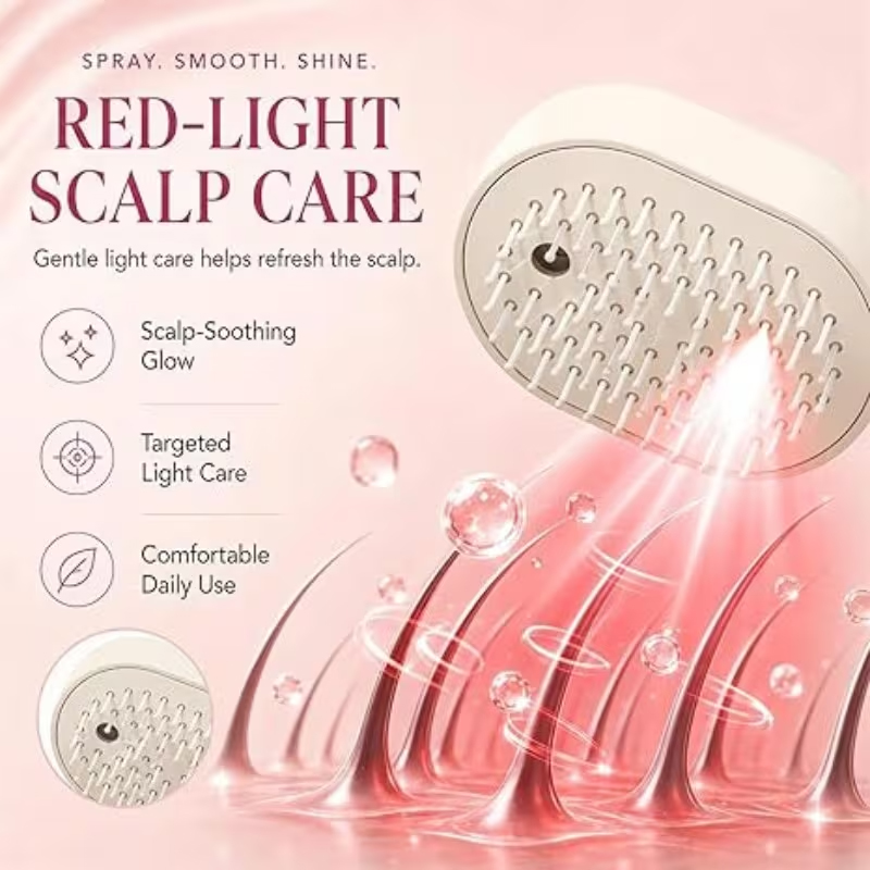 Electric Airbag Massage Comb w - Hair Care Is Self Care review and price