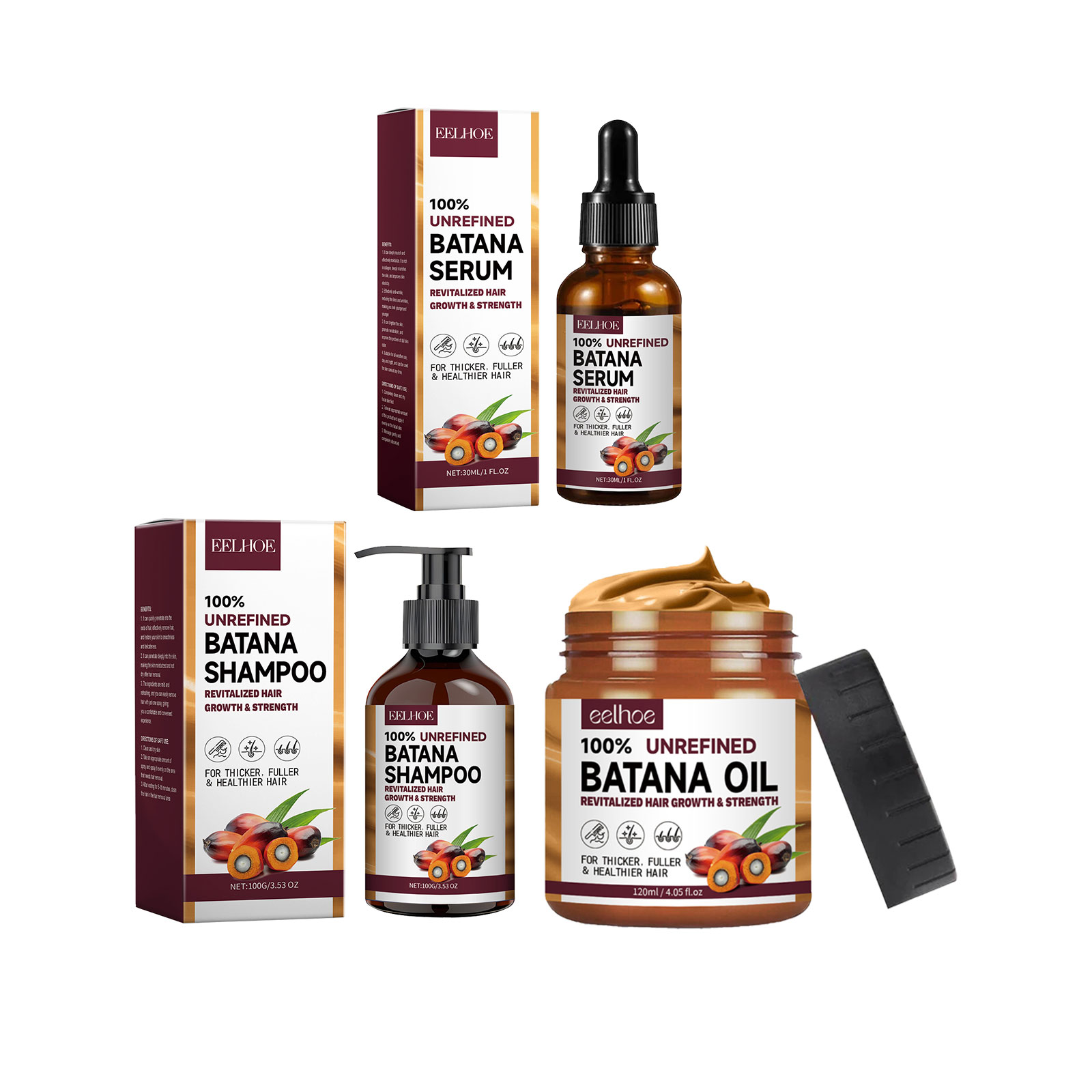 EELHOE Natural Batana Oil Deep - Hair Care Keratin Treatment review and price
