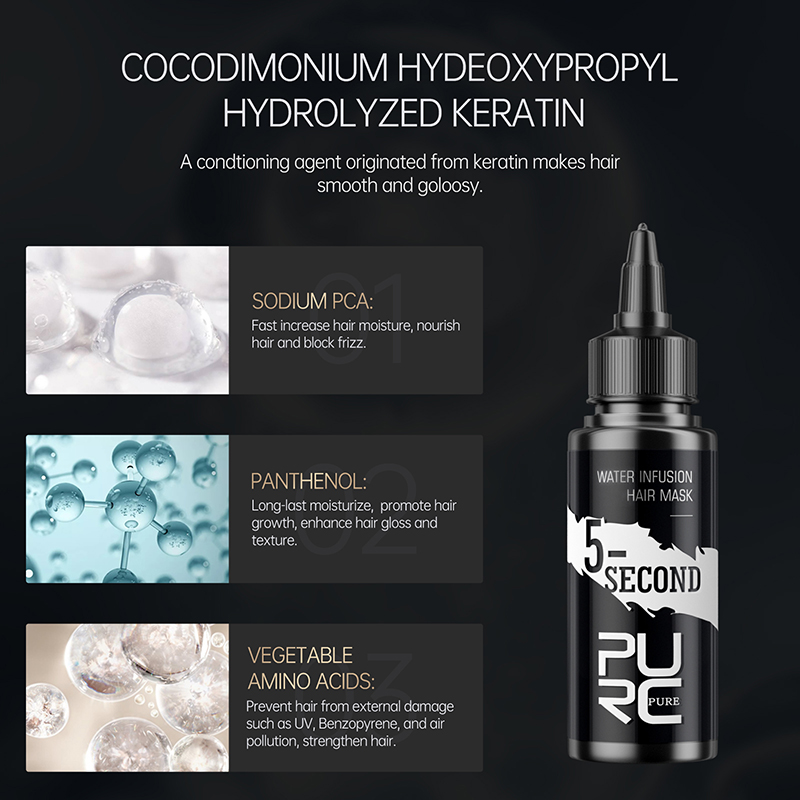 PURC Hair Treatment 5 Seconds  - Hair Care Keratin Treatment review and price