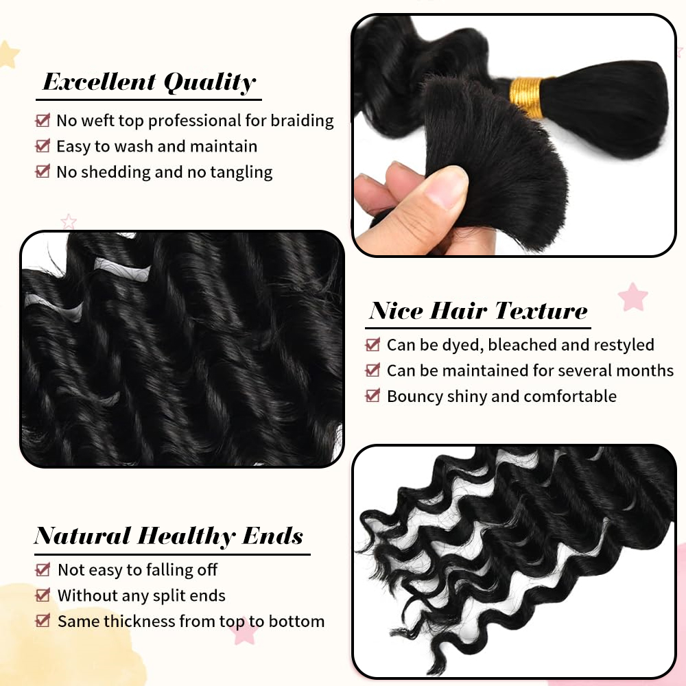 Human Braiding Hair for Boho B - Hair Care Curly Hair review and price