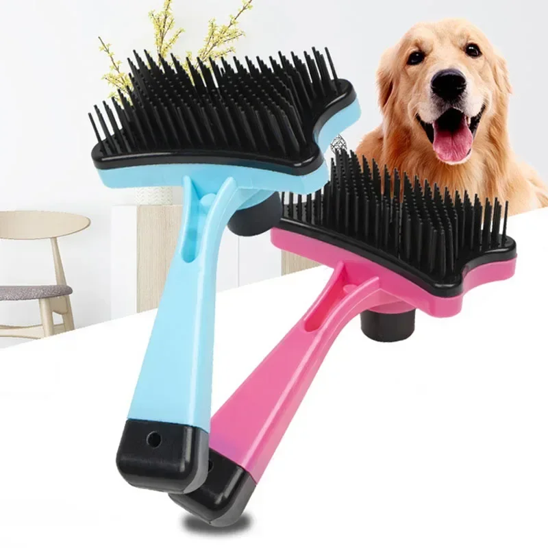 1pc Self Cleaning Pet Slicker  - Hair Care Is Self Care review and price