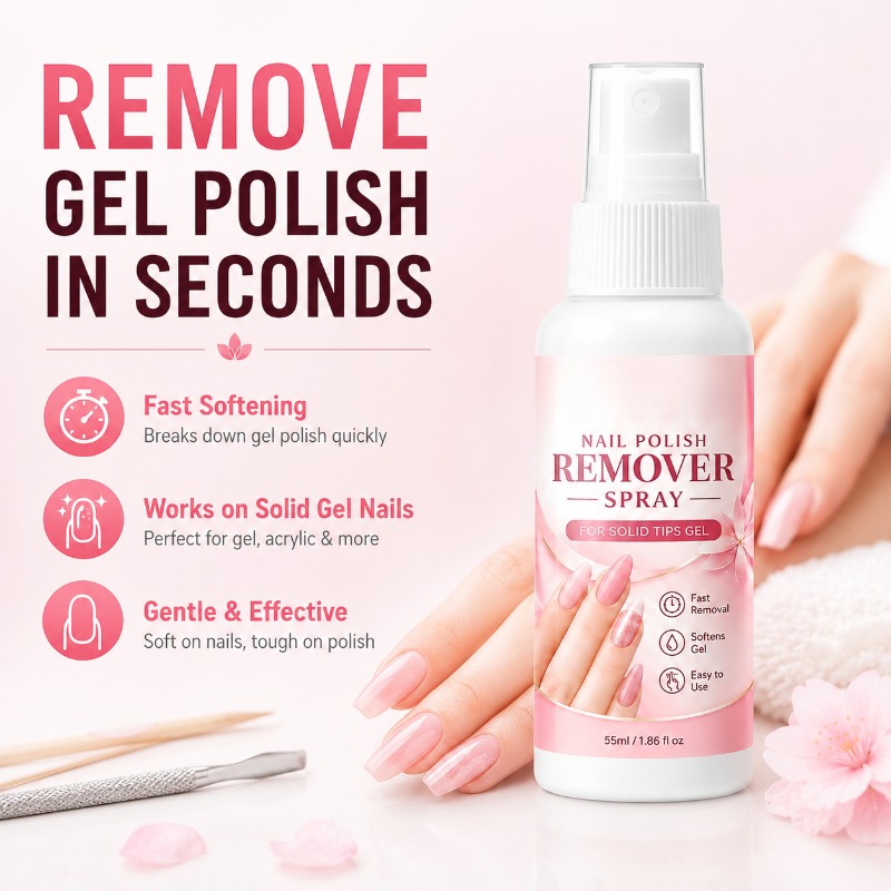 Nail Remover Spray Solid Nail  - Hair Care Gel review and price