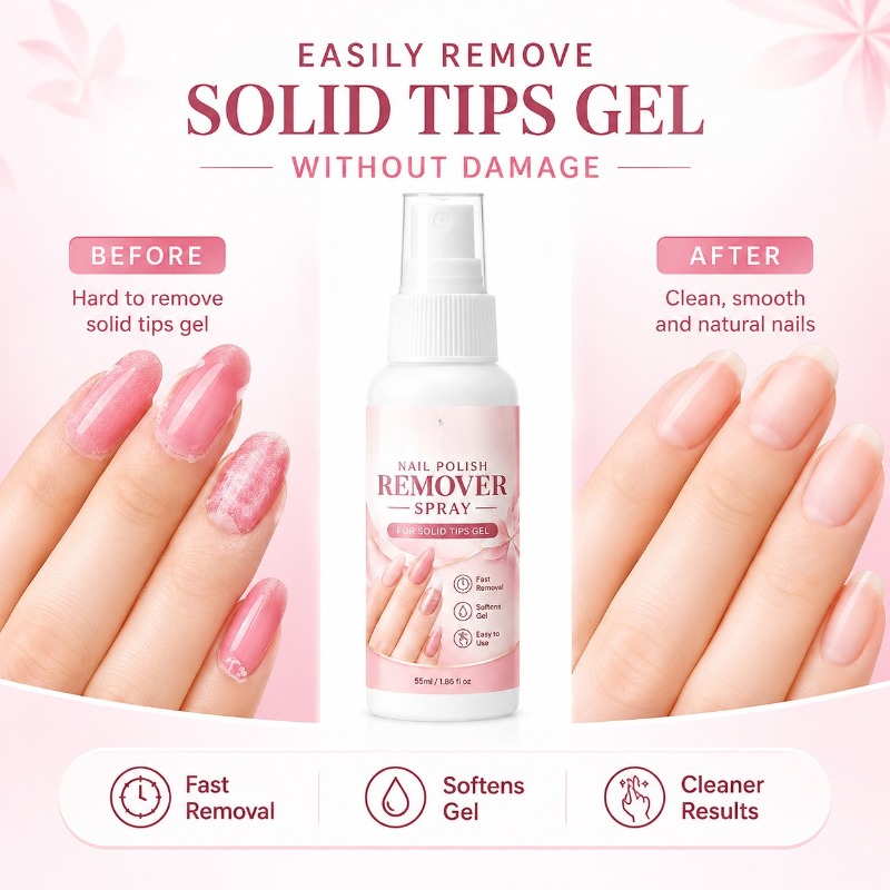 Nail Remover Spray Solid Nail  - Hair Care Gel review and price