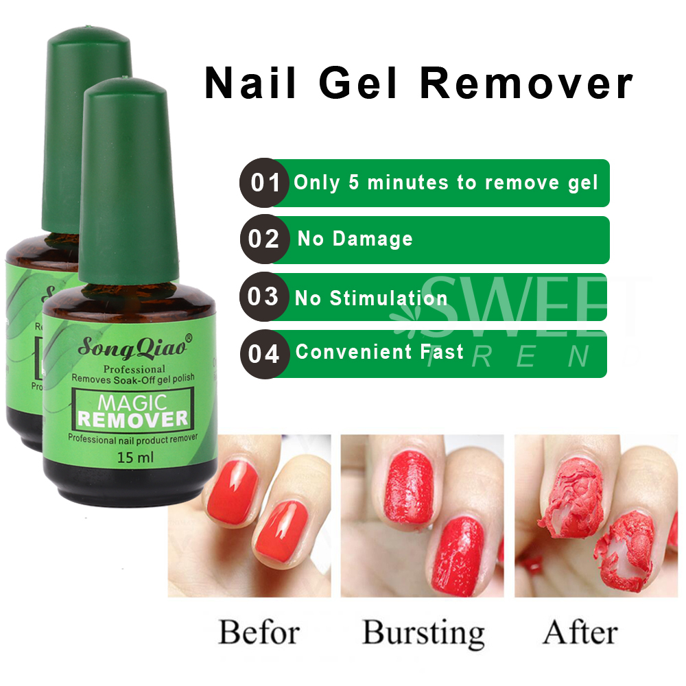 1/2/3pcs 15ml Nail Remover Bur - Hair Care Gel review and price