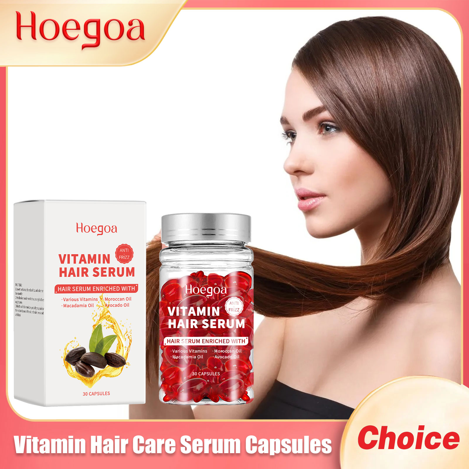 Vitamin Hair Care Serum Capsul - Hair Care Growth review and price