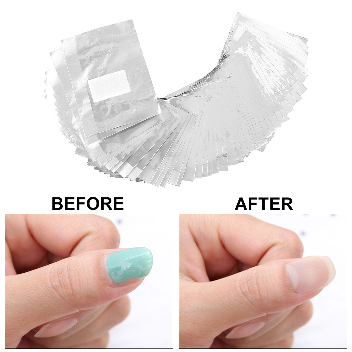 500/1000Pcs Aluminium Foil Gel - Hair Care Gel review and price