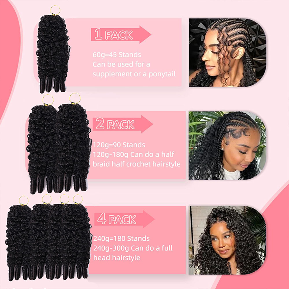 100% Human Hair Feather Croche - Hair Care Curly Hair review and price