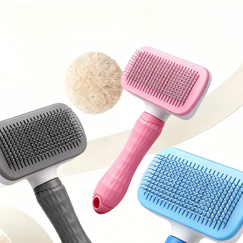 Self‑Cleaning Slicker Brush Pe - Hair Care Is Self Care review and price