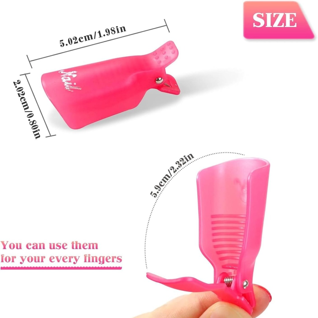 10 Pcs Nail Polish Remover Cli - Hair Care Gel review and price
